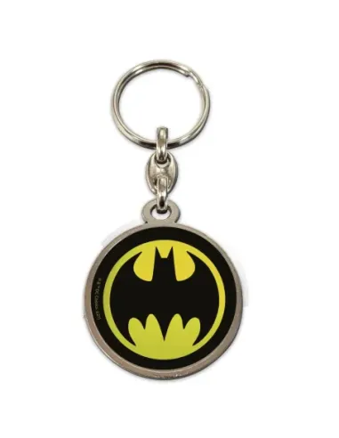 Llavero redondo metal sd toys logo batman universo dc