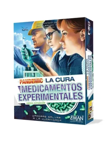 Juego de mesa pandemic la cura expansion medicamentos experimentales pegi 8