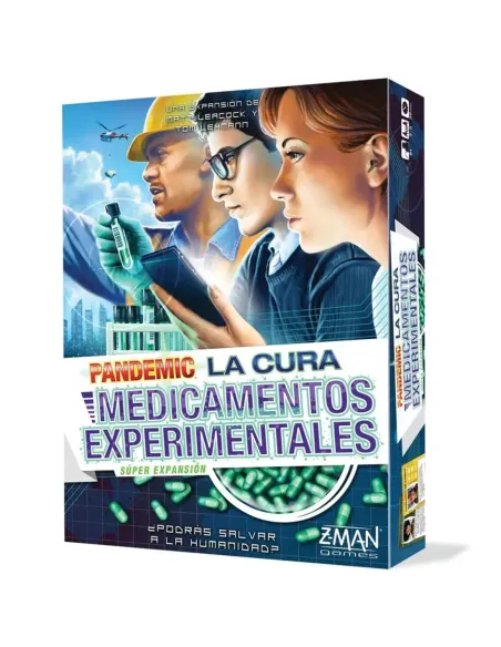 Juego de mesa pandemic la cura expansion medicamentos experimentales pegi 8