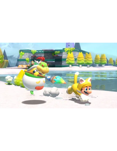 Nintendo Super Mario 3D World + Bowser’s Fury Estándar+Complemento Inglés Nintendo Switch