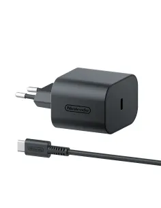 Nintendo 10015096 cargador de dispositivo móvil Consola de juegos portátil Negro Corriente alterna Interior