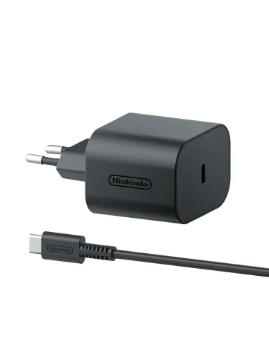 Nintendo 10015096 cargador de dispositivo móvil Consola de juegos portátil Negro Corriente alterna Interior