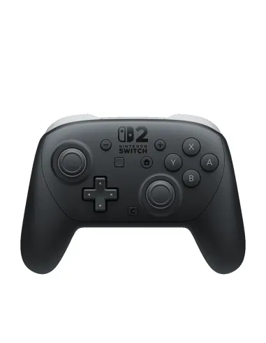 Nintendo Switch 2 Pro Controller Negro Bluetooth Gamepad Analógico Digital Nintendo Switch 2