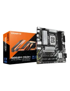 GIGABYTE B860M DS3H Placa base - CPUs Intel Core Ultra, VRM de 5+1+2+1 fases, hasta 9066MHz DDR5, 1xPCIe 5.0 + 1xPCIe 4.0 M.2,