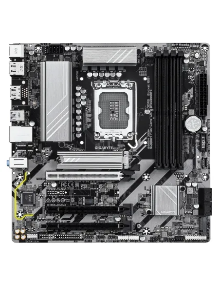 GIGABYTE B860M DS3H Placa base - CPUs Intel Core Ultra, VRM de 5+1+2+1 fases, hasta 9066MHz DDR5, 1xPCIe 5.0 + 1xPCIe 4.0 M.2,