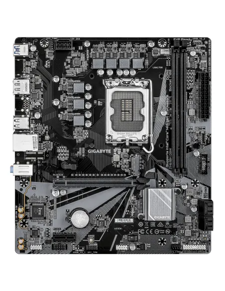 GIGABYTE H610M D3W Placa Base - Compatible con procesadores Intel Core de 14ª generación, VRM de 5+1+1 fases, hasta 5600MHz