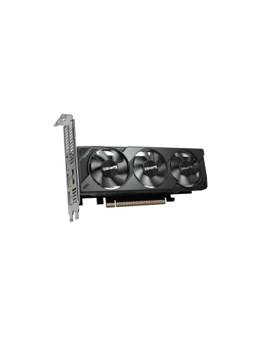 GIGABYTE GeForce RTX 5050 OC Low Profile 8G Tarjeta Gráfica - 8GB GDDR6, 128bit, PCI-E 5.0, 2587MHz Frecuencia del núcleo, 2 x