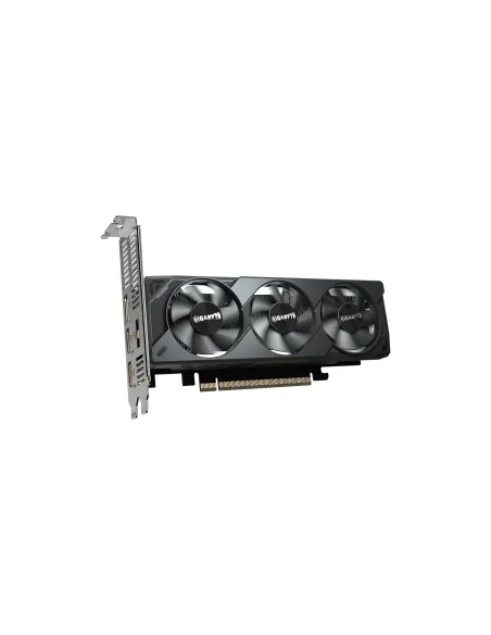 GIGABYTE GeForce RTX 5050 OC Low Profile 8G Tarjeta Gráfica - 8GB GDDR6, 128bit, PCI-E 5.0, 2587MHz Frecuencia del núcleo, 2 x