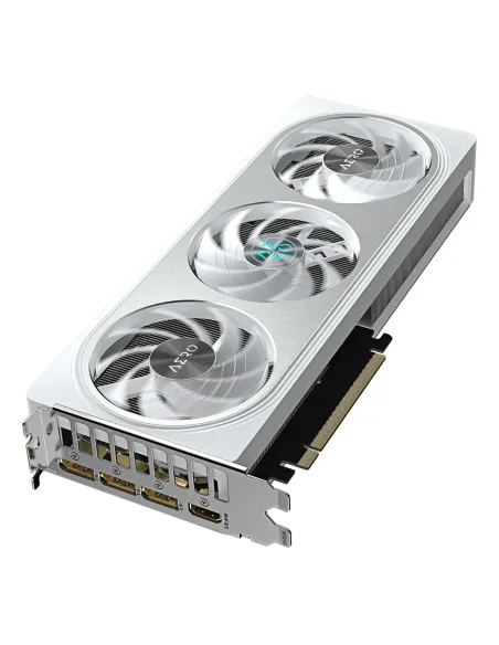 GIGABYTE GeForce RTX 5060 AERO OC 8G Tarjeta Gráfica - 8GB GDDR7, 128bit, PCI-E 5.0, 2595 MHz Frecuencia del núcleo, 3 x