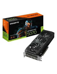 GIGABYTE GeForce RTX 5070 WINDFORCE OC SFF 12G Tarjeta Gráfica - 12GB GDDR7, 192 bits, PCI-E 5.0, 2542 MHz Core Clock, 3 x DP