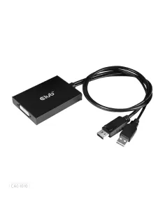 CLUB3D cac-1010 Displayport usb DVI-I Daul link Negro, Blanco