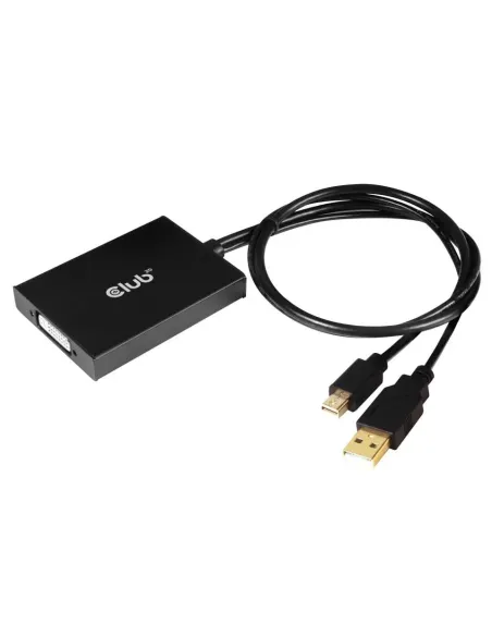 CLUB3D cac-1130 0,6 m MiniDP USB-A DVI-D Negro