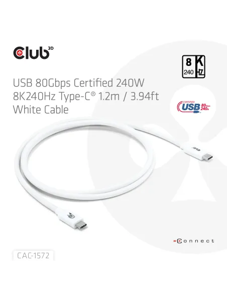 CLUB3D CAC-1572 cable USB