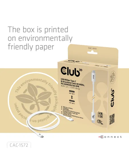CLUB3D CAC-1572 cable USB