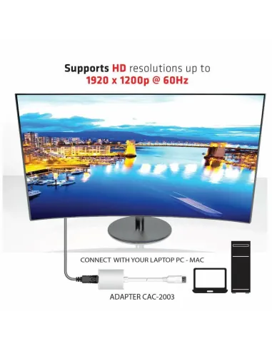 CLUB3D Displayport a VGA Adaptador Activo