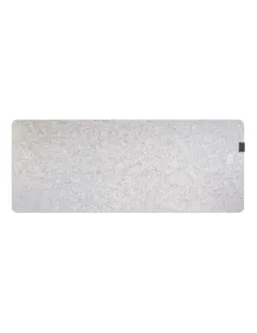 Sizigia alfombrilla premium de fieltro para escritorio gris xl