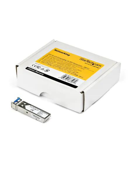 StarTech.com Módulo Transceptor SFP Compatible con Extreme Networks 10051 - 1000BASE-SX - Transceptor Fibra Óptica Multimodo 1