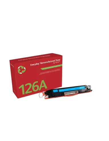 Tóner Everyday™ Cian remanufacturado de Xerox es compatible con HP 126A (CE311A), Capacidad estándar