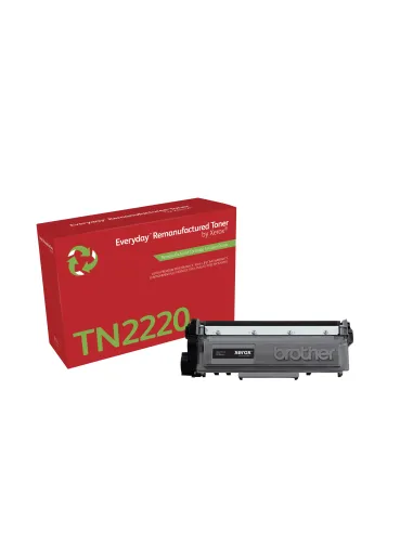 Tóner Everyday™ Mono remanufacturado de Xerox es compatible con Brother TN2220, Capacidad alta
