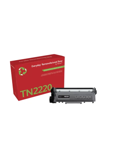 Tóner Everyday™ Mono remanufacturado de Xerox es compatible con Brother TN2220, Capacidad alta