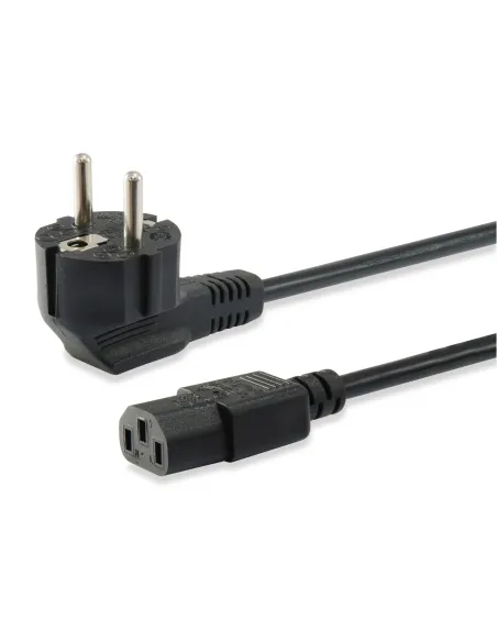 Equip 112120 cable de transmisión Negro 1,8 m CEE 7 7 C13 acoplador