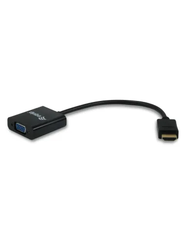 Equip 11903607 adaptador de cable de vídeo HDMI tipo A (Estándar) VGA (D-Sub) Negro