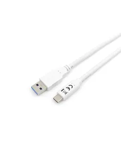 Equip 128363 Cable USB 3.2 Gen 1 C a A, M M , 1,0m, 5Gbps, Blanco
