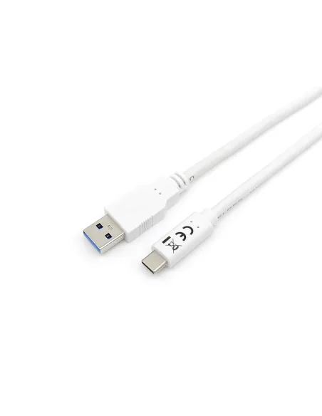 Equip 128363 Cable USB 3.2 Gen 1 C a A, M M , 1,0m, 5Gbps, Blanco