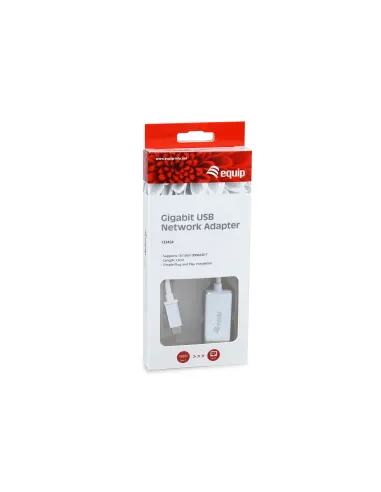 Equip Adaptador de red Gigabit de USB-C a RJ45