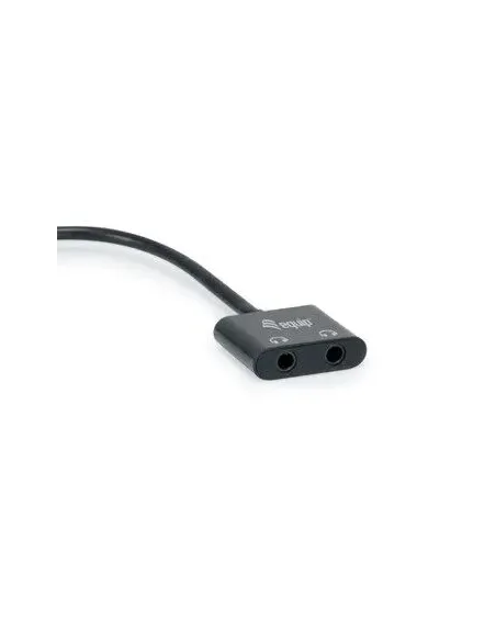 Equip Adaptador DAC de audio USB-C a dual de 3,5 mm