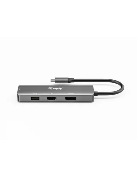 Equip Adaptador USB-C a HDMI DisplayPort VGA USB