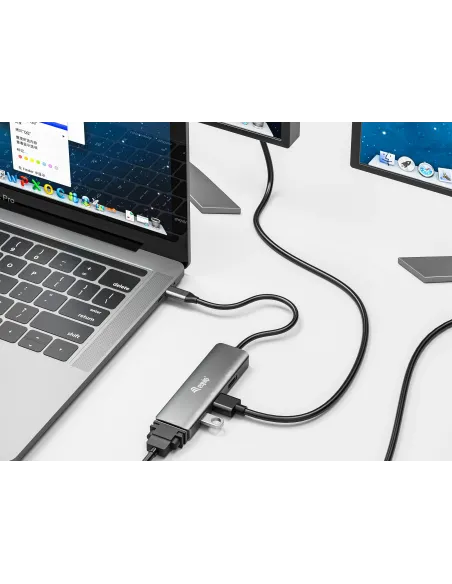 Equip Adaptador USB-C a HDMI DisplayPort VGA USB
