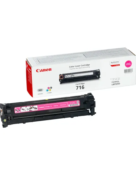 Canon Toner 716 cartucho de tóner 1 pieza(s) Original Magenta