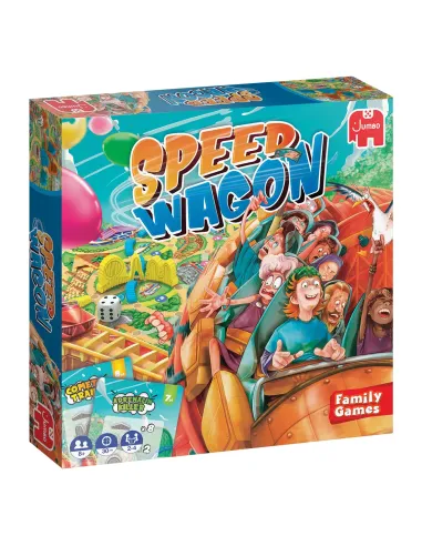 Jumbo 19825 juego de tablero Speed Wagon Juego De Cartas Juego de azar