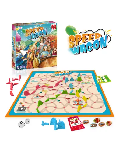 Jumbo 19825 juego de tablero Speed Wagon Juego De Cartas Juego de azar