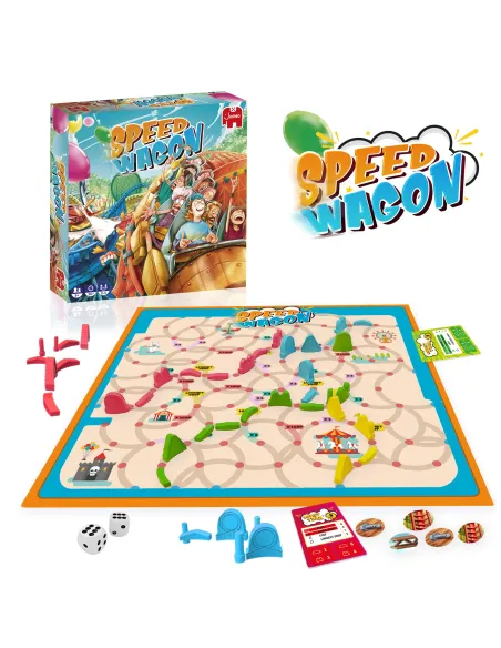 Jumbo 19825 juego de tablero Speed Wagon Juego De Cartas Juego de azar