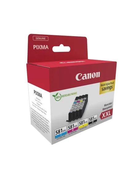 Canon 1998C007 cartucho de tinta 4 pieza(s) Original Negro, Cian, Magenta, Amarillo