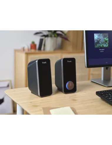 Trust 20179 altavoz Negro Alámbrico 14 W