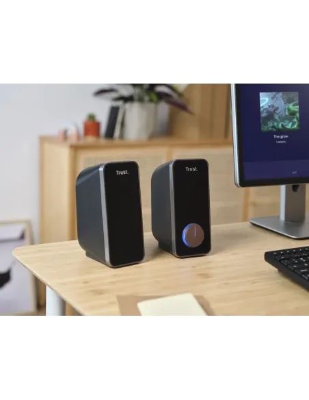 Trust 20179 altavoz Negro Alámbrico 14 W