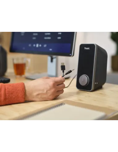 Trust 20179 altavoz Negro Alámbrico 14 W