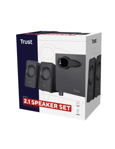 Trust Avora 2.1 conjunto de altavoces 9 W PC Negro 2.1 canales De 2 vías