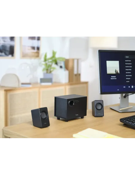 Trust Avora 2.1 conjunto de altavoces 9 W PC Negro 2.1 canales De 2 vías