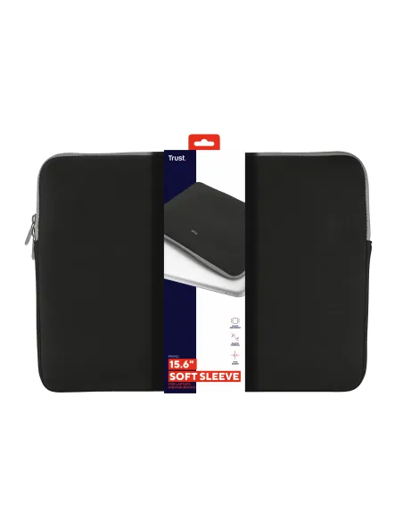 Trust 21248 maletines para portátil 39,6 cm (15.6") Funda Negro