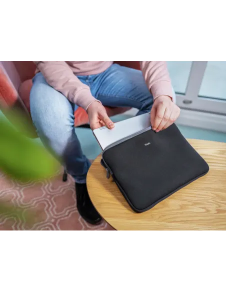 Trust 21251 maletines para portátil 33,8 cm (13.3") Funda Negro