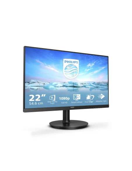 Philips V Line 221V8A 00 pantalla para PC 54,6 cm (21.5") 1920 x 1080 Pixeles Full HD LED Negro