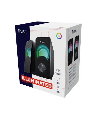 Trust Arys Negro Alámbrico 6 W