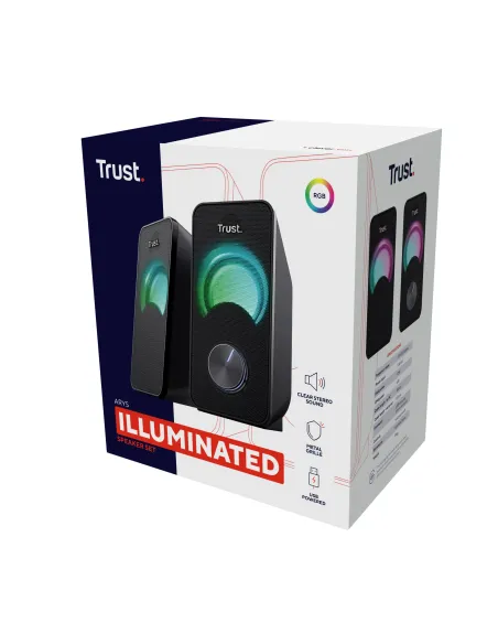 Trust Arys Negro Alámbrico 6 W