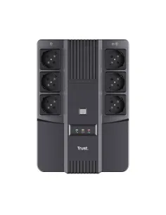 Trust Maxxon sistema de alimentación ininterrumpida (UPS) 0,8 kVA 6 salidas AC 2