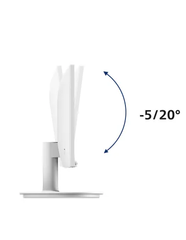 Philips V Line 241V8AW 00 pantalla para PC 60,5 cm (23.8") 1920 x 1080 Pixeles Full HD LCD Blanco