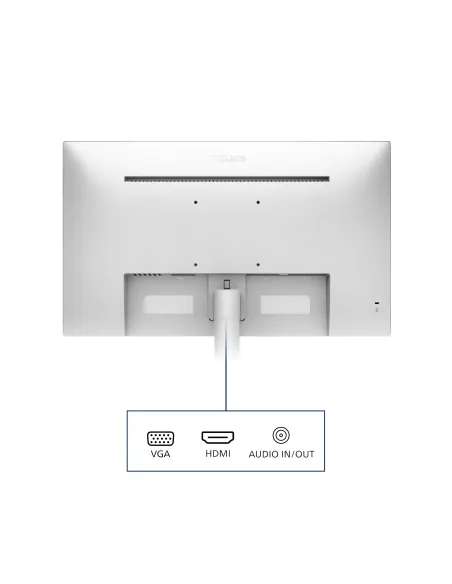 Philips V Line 241V8AW 00 pantalla para PC 60,5 cm (23.8") 1920 x 1080 Pixeles Full HD LCD Blanco